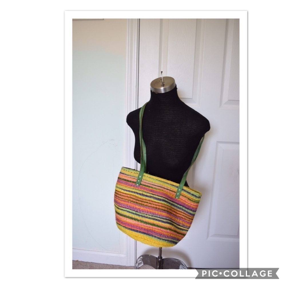 Handmade basket bag - Picture 5 of 8